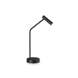 Lampi de birou si veioze, Veioza LED Easy 3.5W, lumina calda (3000 K), 170lm, neagra, Ideal Lux - savelectro.ro