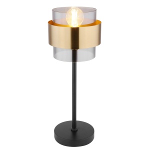 Veioze, Veioza Milley, 1xE27, IP20, negru/auriu, Globo Lighting - savelectro.ro
