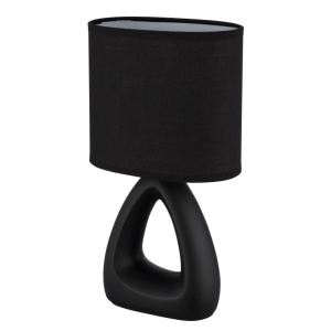 Veioze, Veioza Triangle 1xE14, IP20, neagra, Globo Lighting - savelectro.ro