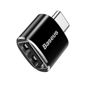 Adaptor USB la USB-C 2.4A, negru, Baseus [3]- savelectro.ro