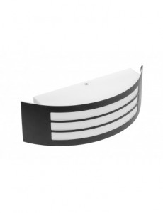 Aplica exterioara Astrit, dulie E27, IP54, neagra, GTV