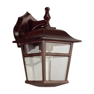Corpuri de iluminat, Aplica exterior Colorado 1xE27, maro, IP44, Klausen - savelectro.ro