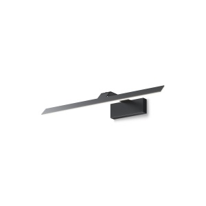Aplica LED Decart MIR010WL-L12B4K, 12W, 800lm, lumina neutra, IP20, neagra, Maytoni [2]- savelectro.ro