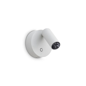 Aplica LED Elf 3W, lumina calda (3000 K), 200lm, alba, dimabila, Ideal Lux