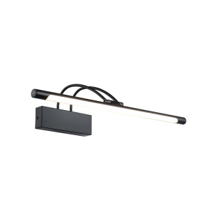 Aplica LED Finelli MIR004WL-L12B, 12W, 800lm, lumina calda, IP20, neagra, Maytoni [1]- savelectro.ro
