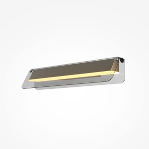 Aplice LED, Aplica LED Flat, 10W, lumina calda (3000K), neagra, alama, Maytoni - savelectro.ro