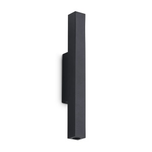 Aplice LED, Aplica LED Look patrata D30 H300, 9W, 630lm, lumina calda (3000 K), IP20, neagra, Ideal Lux - savelectro.ro
