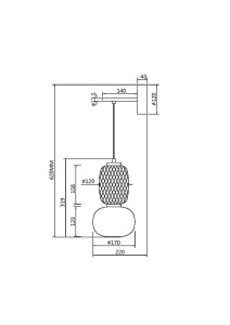 Aplica LED Pattern MOD267WL-L18CH3K, 18W, 2400lm, lumina calda, IP20, crom+alba+gri, Maytoni [4]- savelectro.ro