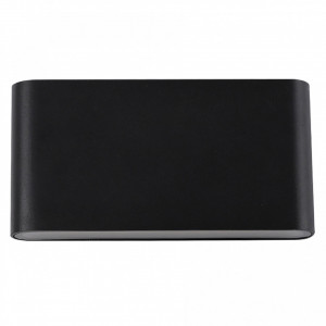 Aplice si felinare exterior, Aplica LED pentru exterior Ambiance, 12 W, 900 lm, lumina neutra (4000K), neagra, Klausen - savelectro.ro