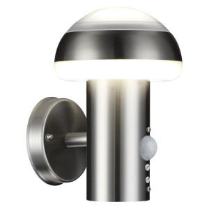 Aplice, Aplica LED pentru exterior Otawa KL6264, cu senzor, 11W, lumina neutra, gri, IP44, Klausen - savelectro.ro