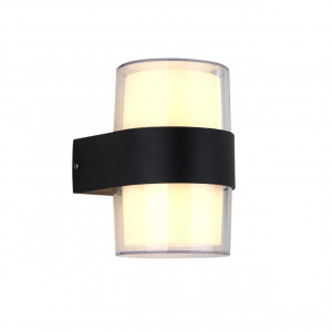Corpuri de iluminat, Aplica LED pentru exterior Radiance KL121035, 12W, 900lm, lumina neutra, IP65, neagra, Klausen - savelectro.ro