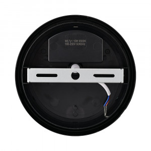 Aplica LED pentru exterior rotunda, 15W, 1450lm, lumina calda (3000K), neagra, alba, Braytron [4]- savelectro.ro