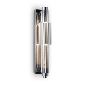 Corpuri de iluminat, Aplica LED Verticale MOD308WL-L9CH3K, 8W, 800lm, lumina calda, IP20, crom+transparenta, Maytoni - savelectro.ro