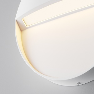 Aplica pentru scari LED Mane O046SL-L3W3K, 3W, 100lm, lumina calda, IP54, alba, Maytoni [3]- savelectro.ro