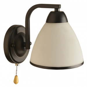 Aplice, Aplica Proton KL101046, 1xE27, cu intrerupator, alba+neagra mata, IP20, Klausen - savelectro.ro