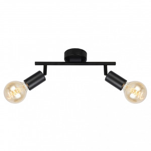 Aplice, Aplica Right KL162008, 2xE27, neagra, IP20, Klausen - savelectro.ro