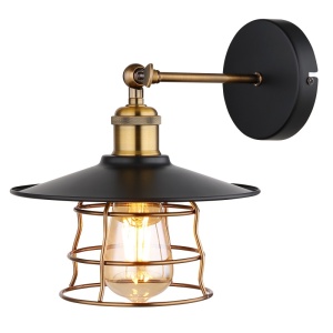 Aplice, Aplica Viejo, 1xE27, IP20, negru mat/cupru, Globo Lighting - savelectro.ro