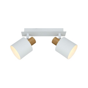 Corpuri de iluminat, Aplica Whitish AP2, 2xE27, alba, Klausen - savelectro.ro