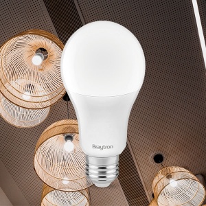 Bec led 13W(90W) Braytron, A65, E27, 1350lm, lumina calda(3000K), clasa energetica F [2]- savelectro.ro
