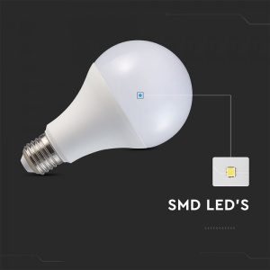 Bec LED 20W (150W), E27, A80, V-TAC, Lumina Calda (3000K) [7]- savelectro.ro