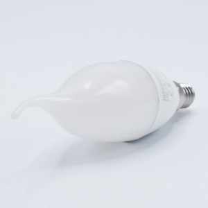 Bec led flacara 10W (90W), E14, 1000 lm, A+, lumina rece (6400K), opal, Horoz Electric