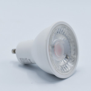 Bec led GU10 7W (50W), 290lm, 38 grade, lumina rosie, semitransparent, Braytron