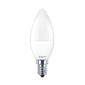 Becuri LED E14, Bec LED lumanare 6.5W, lumina neutra (4000 K), E14, 630 lm, C37, Braytron - savelectro.ro