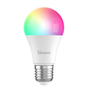 Bec LED Smart 9W (60W) Sonoff, E27, 806 lm, lumina calda/neutra/rece (2700K–6500K), Wi-Fi, clasa energetica F [1]- savelectro.ro
