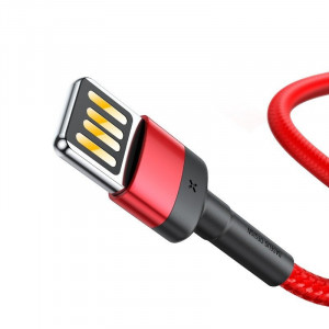 Cablu USB-Lightning, 2.4A, 1m, rosu, Baseus [2]- savelectro.ro