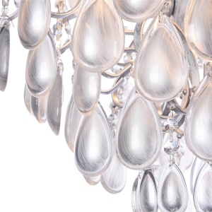 Candelabru Chabrol MOD056PL-04S, 4xE14, argintiu+transparent, IP20, Maytoni [5]- savelectro.ro