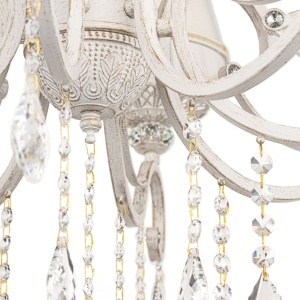 Candelabru Grace ARM247-10-G, 10xE14, alb+auriu, IP20, Maytoni [4]- savelectro.ro