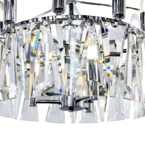 Candelabru Puntes MOD043PL-18CH, 18xE14, crom+transparent, IP20, Maytoni [5]- savelectro.ro