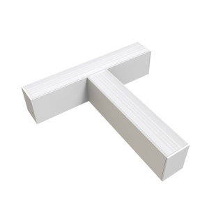 Tuburi LED si corpuri, Conector LED liniar slim in forma T, 15W, 1500 lm, lumina neutra (4000 K), IP20, alb, Optonica - savelectro.ro