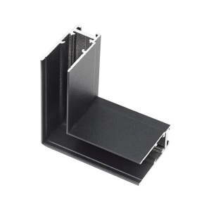 Conector unghi interior pentru sina magnetica 5207-OP - 5209-OP, IP20, negru, Optonica [4]- savelectro.ro