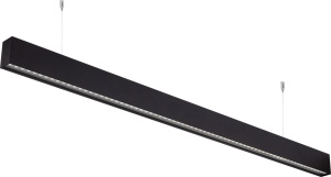 Lustre LED, Corp LED liniar suspendat interconectabil UGR<19, 50W, 4500 lm, lumina neutra (4000 K), IP20, negru, Optonica - savelectro.ro