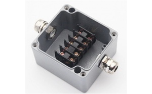 Doza de legatura aluminiu, 2 iesiri, IP68, Optonica [2]- savelectro.ro