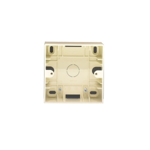 Prize si intrerupatoare Panasonic, Doza montaj aplicat, IP20, Bej, Panasonic Karre Plus 55 - savelectro.ro