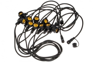 Ghirlanda luminoasa Mimosa, 10 becuri, 10 metri, dulie E27, protectie IP44 [5]- savelectro.ro