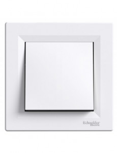 Intrerupator alternativ 10 A, IP 20, Alb, Schneider Asfora