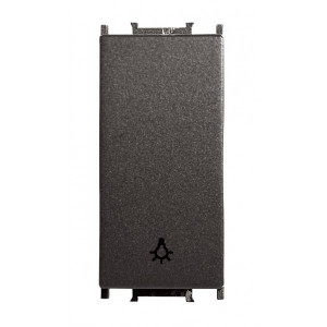 Prize si intrerupatoare, Intrerupator cu revenire 1 modul Thea Modular Panasonic, Negru - savelectro.ro