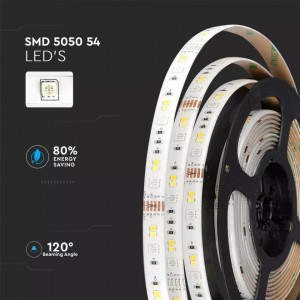 Kit Banda LED Smart RGBW, 5m, Interior+Exterior, Compatibil Amazon Alexa+Google Home, Controller+Alimentare [3]- savelectro.ro