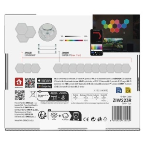 Kit Extensie GoSmart Hexagon, 3 panouri LED, 1,8 W, RGBIC, WiFi [8]- savelectro.ro