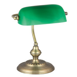 Lampa de birou Bank 4038, cu intrerupator, 1xE27, verde+bronz, IP20, Rabalux [3]- savelectro.ro