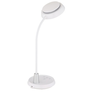 Lampa de birou LED Kirk 12W, flexibila, lumina calda/neutra/rece, 650 lm, dimabila, alba mat, Globo Lighting [4]- savelectro.ro