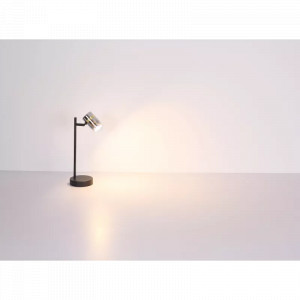 Lampa de birou Trabby 57916T, cu intrerupator, 1xGU10, aurie+fumurie+neagra, IP20, Globo [6]- savelectro.ro