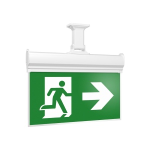 Lampi Exit, Lampa emergenta EXIT LED 2W, 150lm, 6500K, IP20, 180 min , Braytron - savelectro.ro