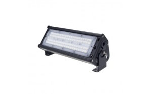 Lampi industriale, Lampa industriala liniara LED Optonica 50W, lumina rece (6000K), IP44, 5000lm, negru - savelectro.ro