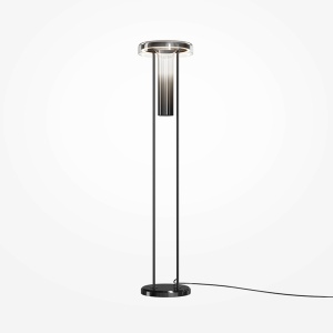 Lampadare, Lampadar LED Ikebana 24W, lumina calda (3000 K), dimabil, IP20, negru, Maytoni - savelectro.ro