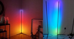 Lampadar LED 20W RGB Masterled, telecomanda inclusa, 140 cm inaltime