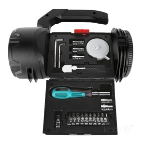 Lanterna LED X-MPR 6, 500lm, lumina rece(6000 K), trusa de scule, lumina dubla, neagra, Kobi [2]- savelectro.ro